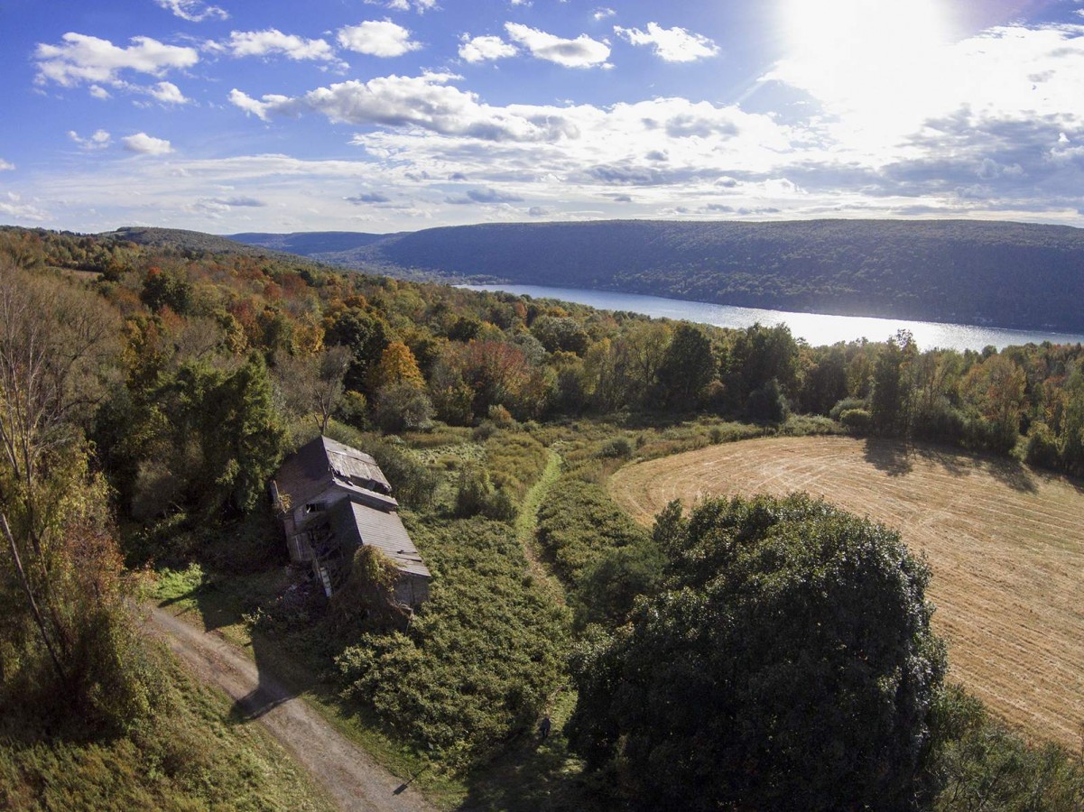 Aerial Photo of Hinchcliff Family Preserve: Bill Hecht