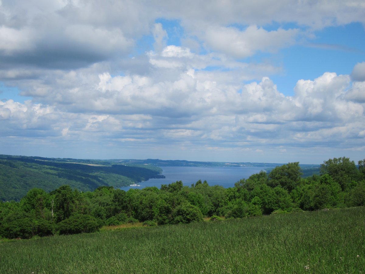 A scenic view of Skaneateles Lake