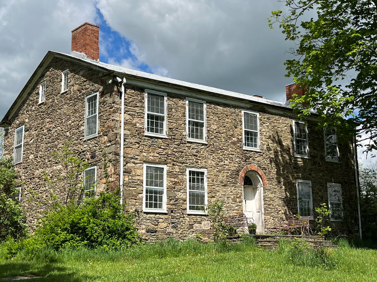 A stone house