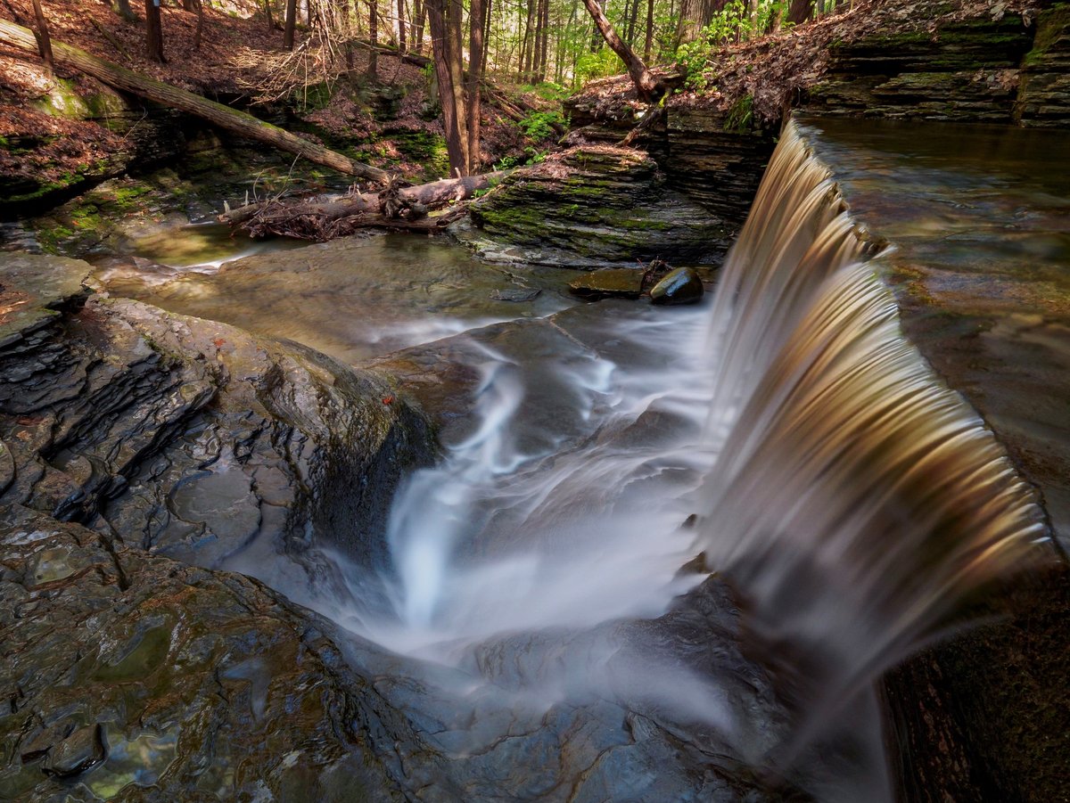 A small waterfall